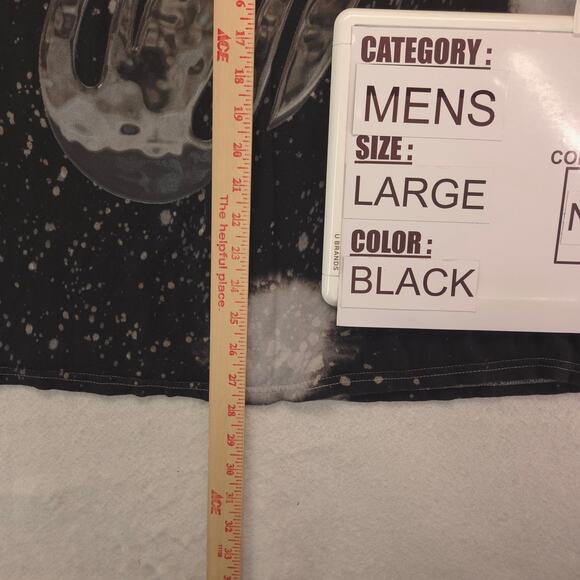 The Rolling Stones Short Sleeve Band Crew Neck T Shirt Mens Size Large L Black - Picture 6 of 9